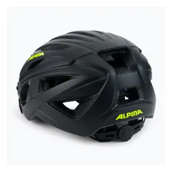 Kask rowerowy Alpina Parana black/ neon yellow matte