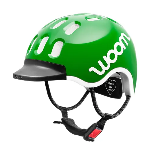 Kask rowerowy dziecięcy woom Kids green