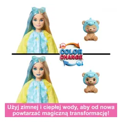 Кукла Mattel Barbie Cutie Reveal Teddy Bear Doll - Dolphin