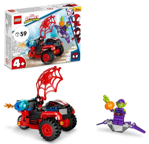 LEGO 10781 Marvel Miles Morales: Technotrójkołowiec Spider-Mana