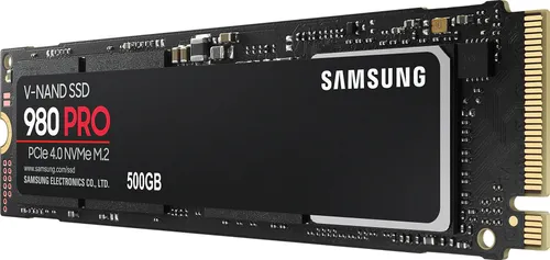 Samsung 980 PRO 500 GB Katı Hal Sürücüsü M. 2 2280 PCI-E x4 Gen4 NVMe (MZ-V8P500BW)