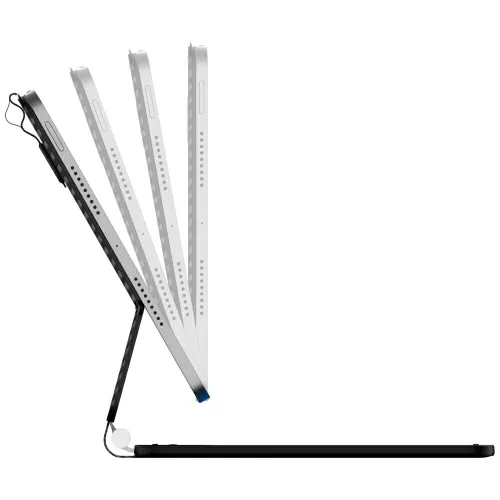 Etui na iPad Air 11 cali TYPECASE Edge Włókno węglowe Klawiatura