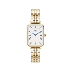 Daniel Wellington Quadro Roman Numerals 5-Link Watch DW00100688 Золото