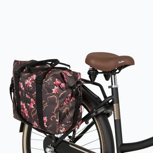 Torba rowerowa na bagażnik FastRider Nyla Shopper Single Bike Bag Trend Click'nGo 20 l flourish
