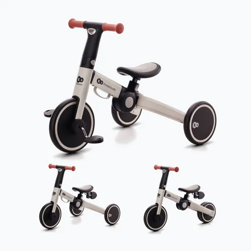 Rowerek biegowy trójkołowy Kinderkraft 4TRIKE silver grey