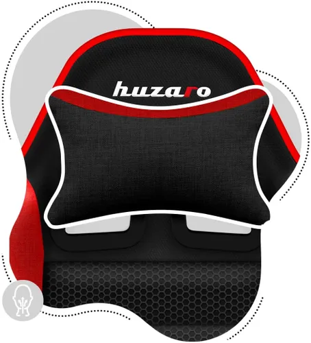 Fotel HUZARO Ranger 6.0 Mesh Czerwony