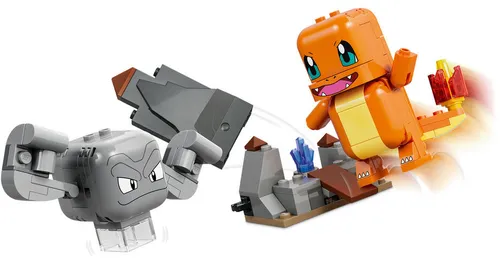 LEGO 72157 Pokémon SMART Play Charmander i Geodude — starcie w jaskini