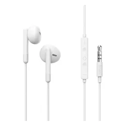 Słuchawki przewodowe Hama Noble Douszne Mikrofon Biały