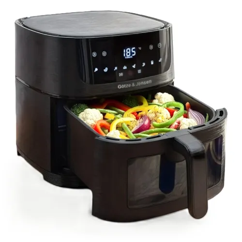 Air Fryer Frytkownica beztłuszczowa GÖTZE & JENSEN AF610K 6l 8 automatycznych programów