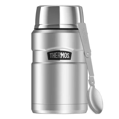 Termos na jedzenie z łyżką Thermos 0,7 l Stainless King - matte stainless steel