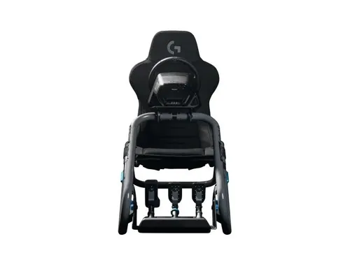 Fotel Playseat Trophy Logitech G Edition Wyścigowy do 163kg Tkanina Skóra ECO Szary