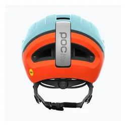Kask rowerowy dziecięcy POC Pocito Omne MIPS Jr indicolite blue matt/carnelian orange matt