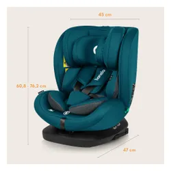 Fotelik samochodowy LIONELO Bastiaan i-Size 40-150 cm (0-36 kg) Niebieski