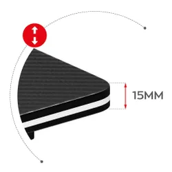 Biurko gamingowe HUZARO Hero 1.4 Czarny