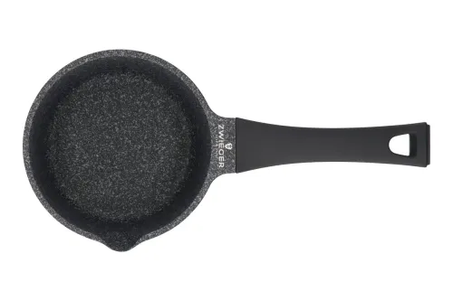 ZWIEGER Black Stone 1 l - rondel aluminiowy z pokrywką