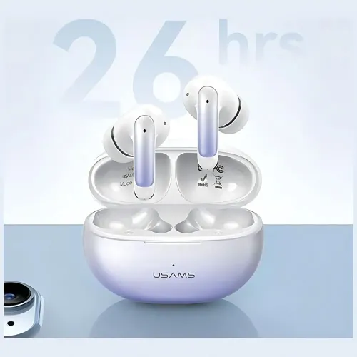 Słuchawki bezprzewodowe USAMS US-XD19 X-DON TWS Doknałowe Bluetooth 5.3 Niebieski
