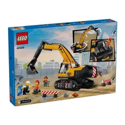 Конструктор LEGO City 60420 желтый экскаватор