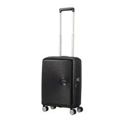 Mała kabinowa walizka American Tourister Soundbox - bass black