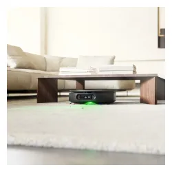 Robot sprzątający Dyson Spot+Scrub Ai Funkcja mopowania Stacja oczyszczająca Tworzenie mapy pomieszczenia 76dB Funkcje AI Czarny