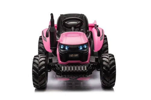 Duży Traktor Na Akumulator Dla Dziecka Hc-306 24V 2X95W Pilot Eva LED Radio