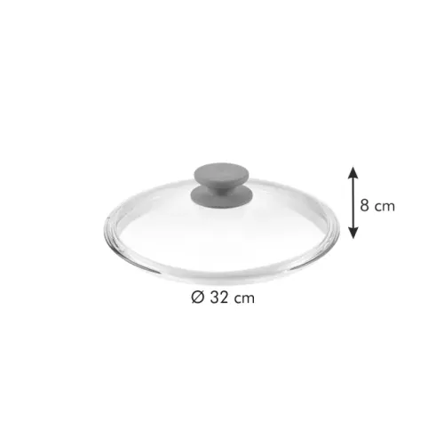 TESCOMA Unicover 32 cm - pokrywka szklana