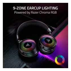 Słuchawki bezprzewodowe z mikrofonem Razer Kraken V4 Pro Nauszne Czarny