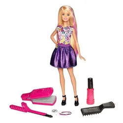 Lalka Barbie Mattel Barbie Zrób to sama: Fale i loki (DWK49)