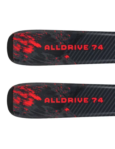 Narty męskie NORDICA ALLDRIVE 74 + wiązania MARKER TP2 COMPACT 10 z GRIP WALK - Długość (cm) - 162