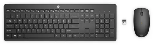 Zestaw klawiatura i mysz HP 230 Combo bezprzewodowa czarna