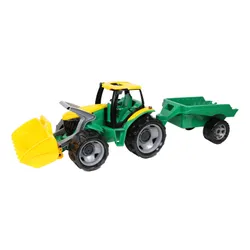 Traktor LENA Maxi Ciągnik z łyżką i przyczepką