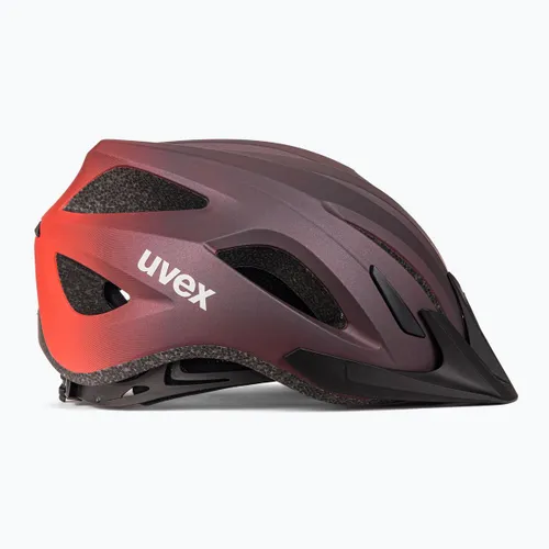 Kask rowerowy UVEX Viva 3 plum/grapefruit matt