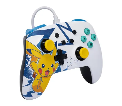 Pad PowerA Enhanced Pikachu High Voltage do Nintendo Switch Przewodowy