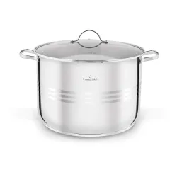 Garnek wysoki ze stali nierdzewnej z pokrywką Starke Pro Barcelo 20 l