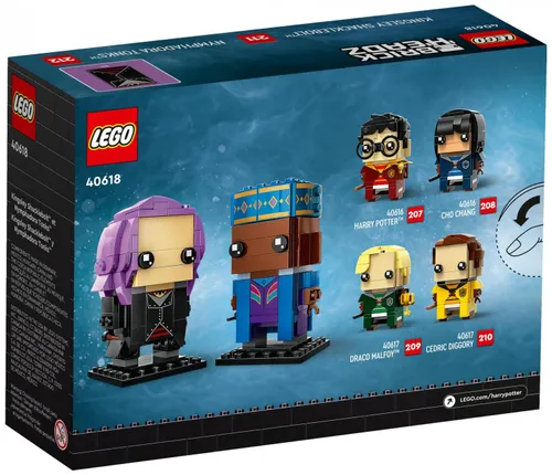 LEGO BrickHeadz 40618 Kingsley Shacklebolt i Nimfadora Tonks