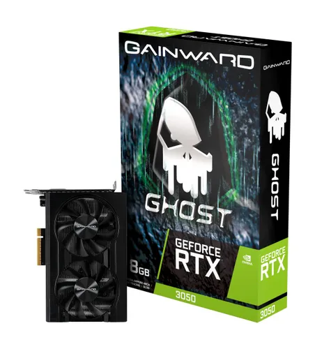 Karta graficzna Gainward GeForce RTX 3050 Ghost 8GB GDDR6 128bit DLSS