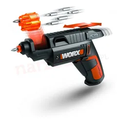 Аккумуляторная отвертка с запасным магазином Worx WX254. 7