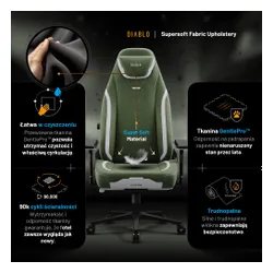 Fotel DIABLO CHAIRS X-Eye 2.0 Zielony