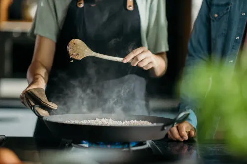 SKOTTSBERG Carbon Steel 38 cm - patelnia nieprzywierająca ze stali węglowej do paelli