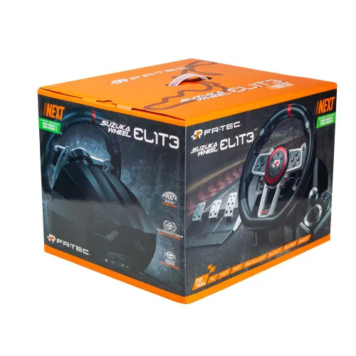 Руль FR-TEC Suzuka Elite Next FT7003 с педалями для PC, Xbox One X/S, Xbox Series X/S, PS4, PS3