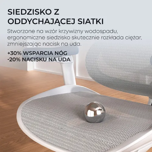 Fotel SIHOO Doro C300L Biały