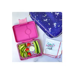 Śniadaniówka / lunchbox dziecięcy Yumbox Snack - lavender purple / magical unicorn