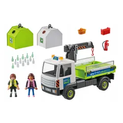 Playmobil 71431 Грузовик Со Стеклянными Контейнерами