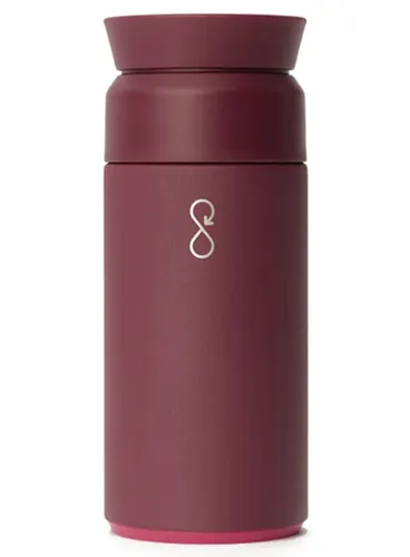 Kubek termiczny Ocean Bottle Brew Flask 0,35 l - maroon dusk