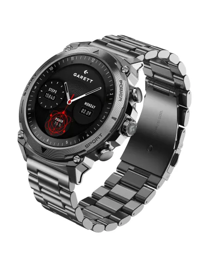 Smartwatch Garett Atom Srebrny