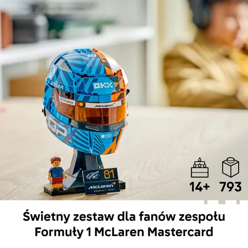LEGO 43017 Editions Kask Oscar Piastri McLaren Mastercard F1 Team
