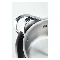 DE BUYER Alchimy 2,3 l - garnek niski ze stali nierdzewnej