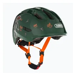 Kask rowerowy dziecięcy ABUS Smiley 3.0 green robo