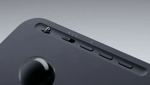 Kontroler Sony Arcade Stick FlexStrike do PS5 Bezprzewodowy Czarno-biały