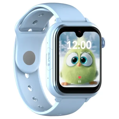 Smartwatch Kiano Watch Alpha Kid Funkcje AI GPS 4G Niebieski