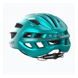 Kask rowerowy Rudy Project Egos pearl/emerald metal matte